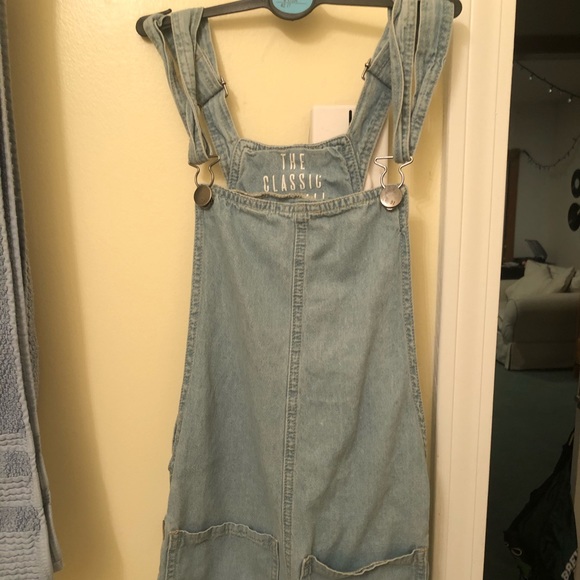 Cotton On Denim Overall Shorts - Picture 2 of 3